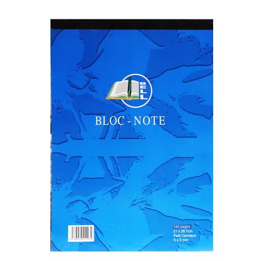[STO:BLOC-00749] BLOC NOTE BELL A4