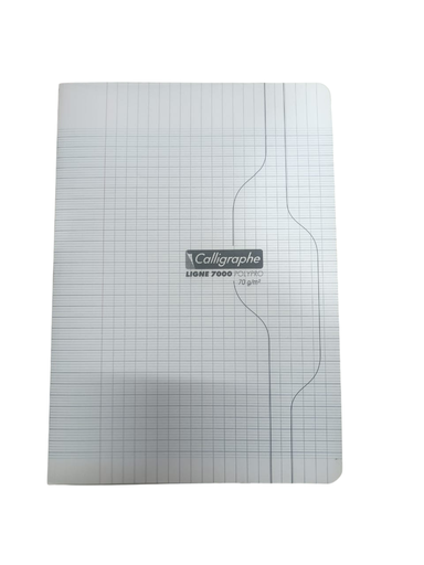 [STO:CAHI-01717] CAHIER A4 192P 90G POLYPRO CALLIGRAPHE TRANSPARENT