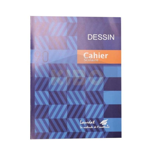[STO:CAHI-01818] CAHIER DE DESSIN UNI A4 16P LAUREAT