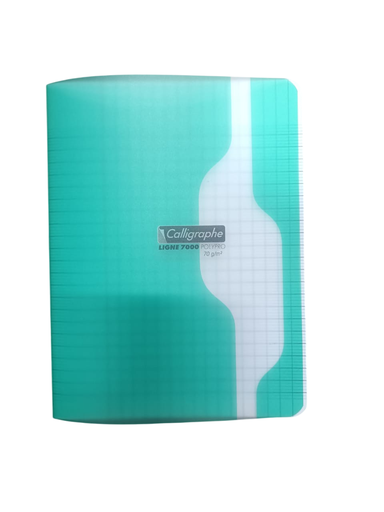 [STO:CAHI-01718] CAHIER A4 192P 90G POLYPRO CALLIGRAPHE VERT