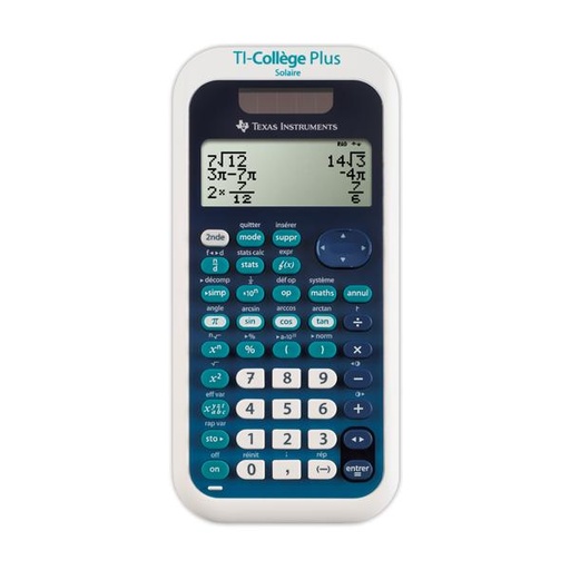 [STO:CALC-01929] CALCULATRICE TI COLLEGE PLUS