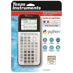[STO:CALC-01928] CALCULATRICE TEXAS TI-83 PYTHON