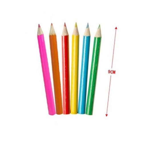 [STO:CRAY-03357] CRAYON DE COULEUR 9CM COLOR PENCIL/B