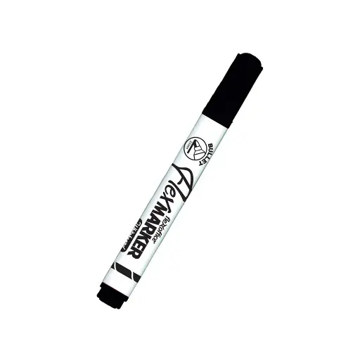 [STO:MARQ-06548] MARQUEUR PERMANENT FLEXOFFICE NOIR