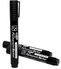 [STO:MARK-06476] MARKER PERMANENT NOIR CELLO/HYD