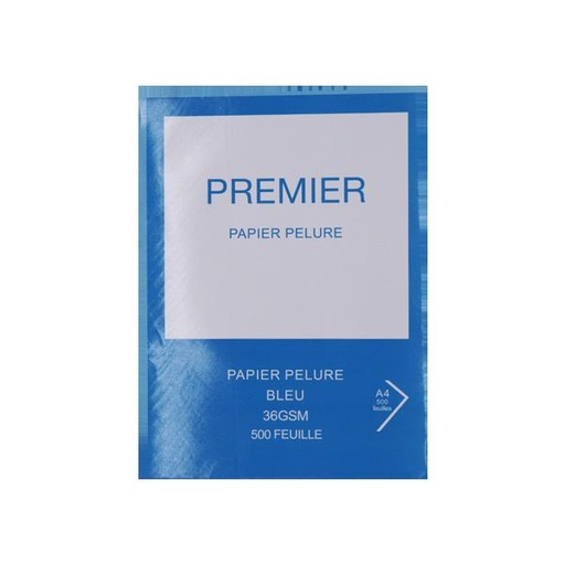 [STO:PAPI-07158] PAPIER PELURE 36G 21*29.7 BLEU/CH