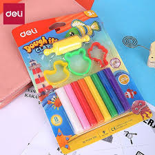 [STO:PÂTE-07205] PÂTE A MODELER 12COULEURS DELI/CH D75041 160G