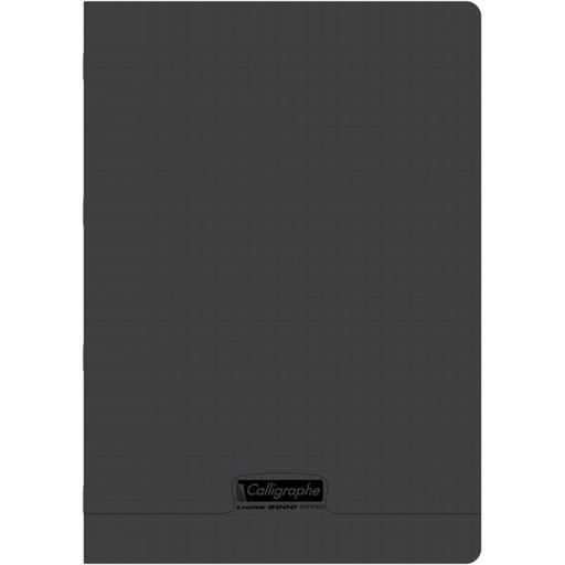 [STO:CAHI-01713] CAHIER A4 192P 90G POLYPRO CALLIGRAPHE NOIR